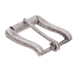 1 3/8&Prime; (35 mm) Rectangular Single Prong Square Roller Belt Buckle