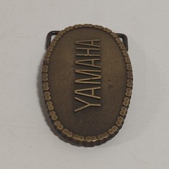 Yamaha Motorcycle Chain Belt Buckle Brass 1970&rsquo;s Vintage Worn Functional