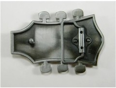 Blue Guitar Headstock Belt Buckle