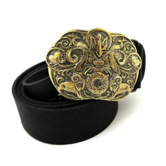 Belt buckle « Tree of life », Ornamental belt buckle, Floral belt buckle
