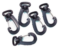 3/4&Prime; » Heavy Duty Plastic/Metal Swivel Snap Hook 5 pack FREE SHIPPING