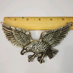 American Bald Eagle Figural Cutout Metal Belt Buckle – USA – Patriotic