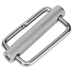 2Pcs Slide Buckle 316 Stainless Steel Rectangle Adjustable Knurled Roller Be CHU
