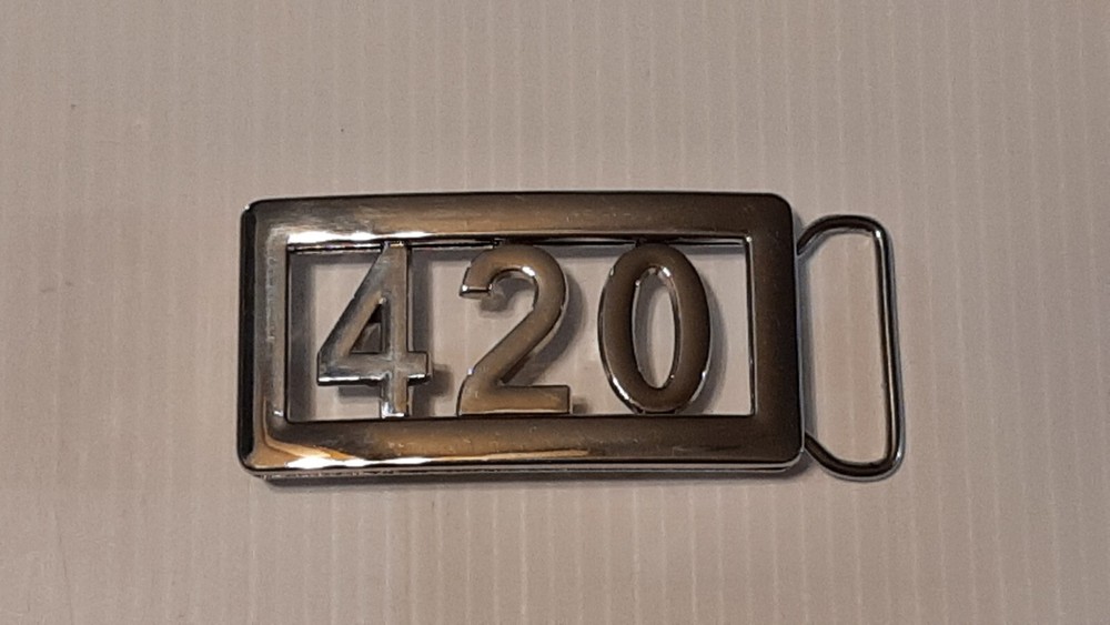 420 WEED MARIJUANA CUSTOM Belt Buckle-Put ANY LETTERS &/OR NUMBERS on Buckle
