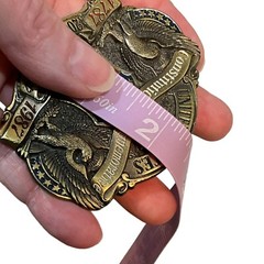 USA Constitution Commemorative 200th Anniversary Belt Buckle Ltd Edition Brass