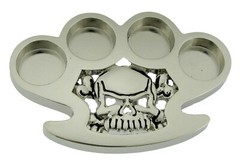 Skull Skeleton Rock Rebel Belt Buckle Mens Womens Silver Metal Halloween Costume