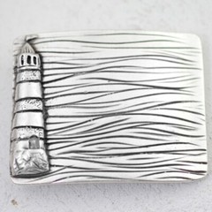 Lighthouse by the Sea Belt Buckle Belt Buckle for 4cm Interchangeable Belt