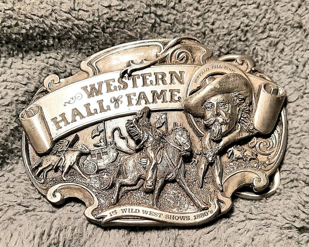 Western Hall Of Fame Belt Buckle #128