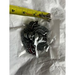 Rebel Rider Skull Wings Clamp Closure Buckle Gray Men&rsquo;s Vintage