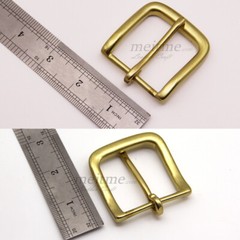 Mens solid brass belt buckle keeper replacement 1.5&Prime; 38mm belt loop set Lot