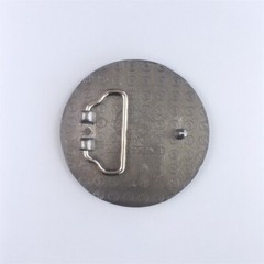 Vintage Style Enamel Yin Yang Taiji Round Belt Buckle also Stock in the US