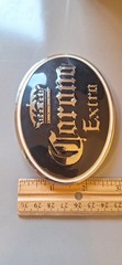 Corona Belt Buckle with Bottle Opener On Reverse – Black Enameled