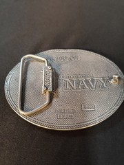 United States Navy Belt Buckle US Navy 2008 Metal Military NICE
