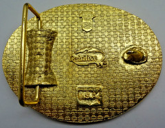 New Vtg Harley Davidson Raintree Belt Buckle « Est 1903 Milwaukee Wisc » FREE SHIP