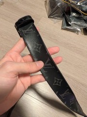 Louis Vuitton Pre-Owned Monogram Eclipse Suntulle Belt