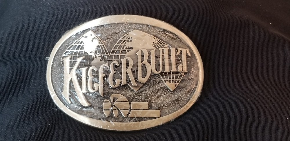 Vintage ADM Belt Buckle Kiefer Built Horse *NOS* Solid Brass KieferBilt