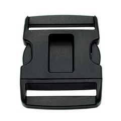 LytHarvest 2.25&Prime; Tri-Release Buckle Set, No Sewing For duty belt, Black