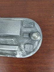 Darlington Speedway Racetrack Belt Buckle NASCAR USA Made « To Tough To Tame » N-1