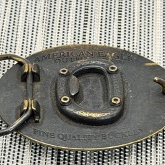 American Eagle Outfitters Belt Buckle Brass Eagle Bottle Opener Vintage Style