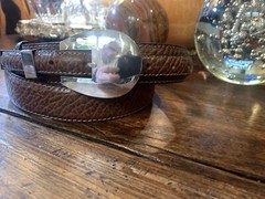 Very Navajo James Reid style Sterling Silver Belt Buckle 38-42-1.3/8-.75🦬✅