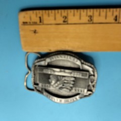 Vintage Kechi Kansas Centennial Belt Buckle 1888-1988 Limited Edition 276/1500