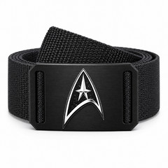 CRIOS Branding Belt Unisex Aluminium Buckle Star Trek Aluminium