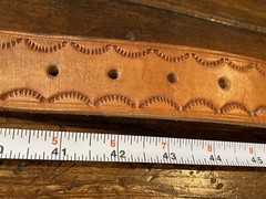 Navajo James Reid style Sterling Silver Turquoise Belt Buckle 41/43-1.5🐂✅