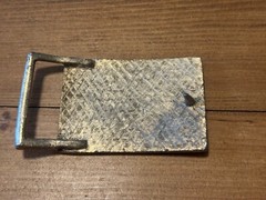 Vintage Levi Strauss & Co. Original Rivited Rectangular Belt Buckle