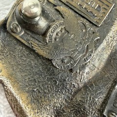 Vintage 1984 The Great American Buckle Co Statue of Liberty Belt Buckle USA 1604