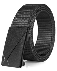 FAIRWIN Ratchet Belts for Men – Nylon Web Belt S(32&Prime;-38&Prime;waist), Frosted