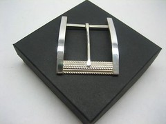 Sterling silver 925 buckle w/1.5&Prime; Genuine Alligator belt sizes 32 to 44 U.S.A.