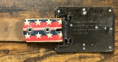 Arbor Collective Men’s Belt Buckle Reclaimed Wood Brown Size 36”
