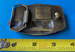 SAPP BROTHERS TRUCK STOP BELT BUCKLE KENWORTH MACK PETERBILT FREIGHTLINER MARMON