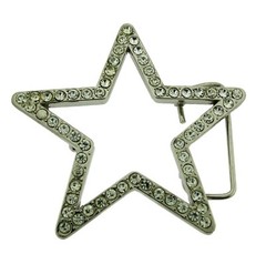 Lonestar Texana Cowgirl Rodeo Western Belt Buckle Girly Rhinestones Blinged Out