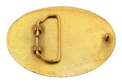 Mason Masonic Men Fraternal Compass Masonry Freemasonry Belt Buckle Gold Metal