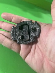 Volunteer Fireman Belt Buckle Vintage First Responders Rural FD VFD Firetruck