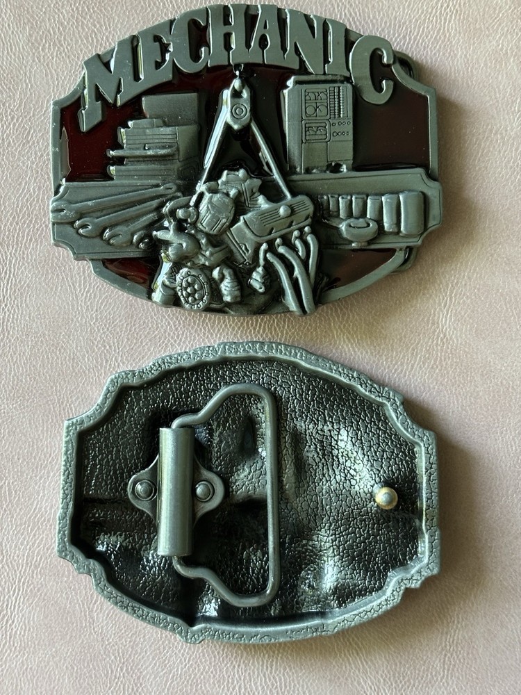 Mechanic Profession Belt Buckle Perfect Gift for Him and Her
