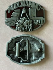Mechanic Profession Belt Buckle Perfect Gift for Him and Her