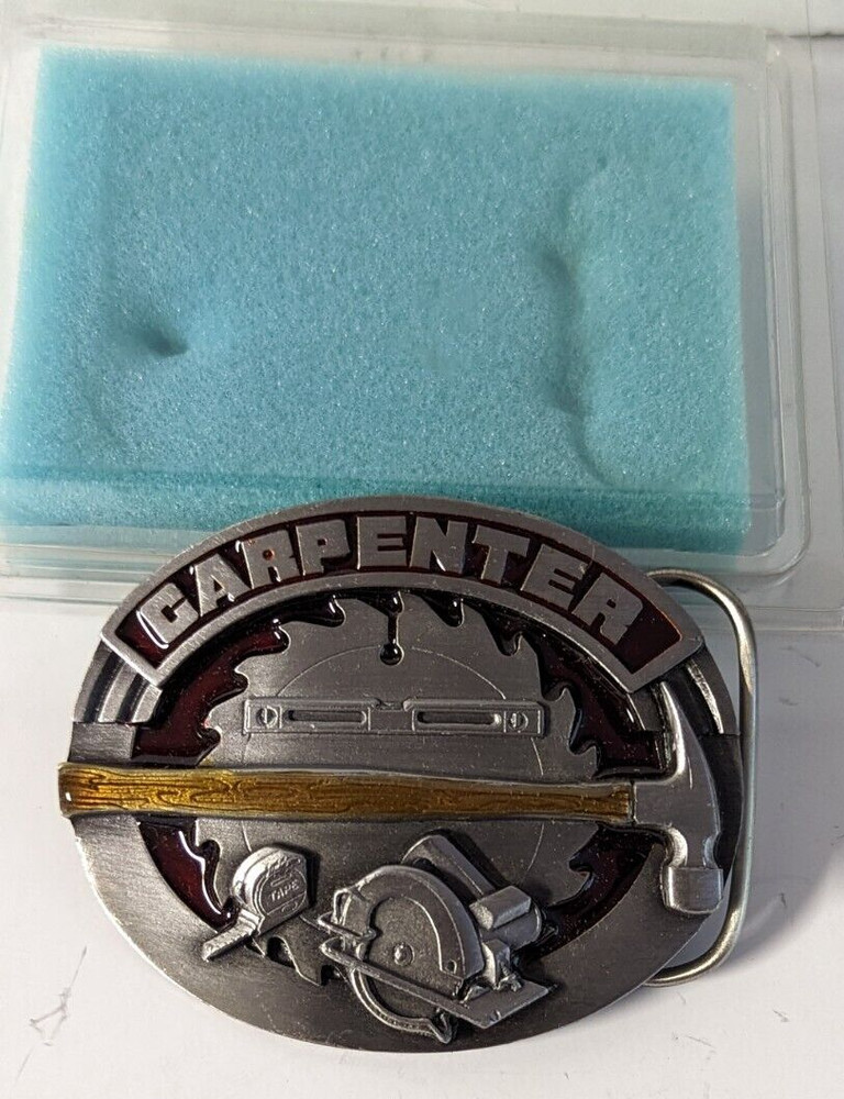 NEW OLD STOCK 1991 SISKIYOU BELT BUCKLE … CARPENTER