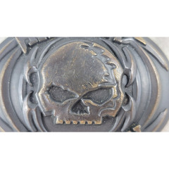 Harley Davidson Willie G Skull Belt Buckle 2008 Brass 97830-08VM