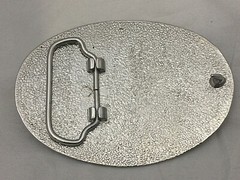 3 piece box set Great Seal of Texas Buckle Belt Buckle, Bolo & Key Ring Silver