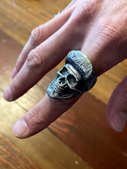 Fourspeed Metalwerks Pewter Hell Yeah Beer Ring Size 11