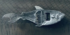 Shark Belt Buckle•BOTTLE OPENER•ITSUS•VINTAGE