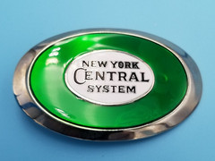 New York Central System Railroad Belt Buckle