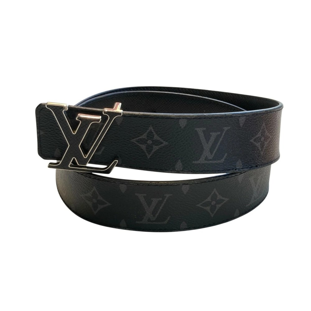 LOUIS VUITTON LOUIS VUITTON Belt M0157 Gray Size: 85 34