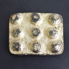 Studded Octopus Suction Cup Bubbles Belt Buckle Gold Interchangeable Buckle GS5114