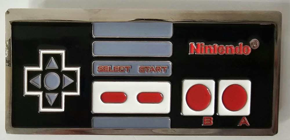 Nintendo NES Controller-Belt Buckle-Retro-Pre-owned, Great Condition
