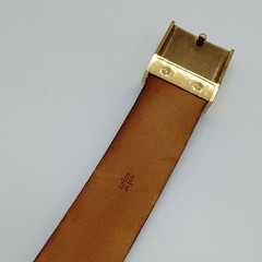 Louis Vuitton Belt Ceinture Carre Goldtone 1509110