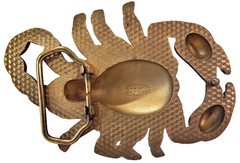Scorpion Belt Buckle Western Cowboy Corgirl Motorcyclist Carrod 4.5&Prime;x3&Prime; Fits 1.5