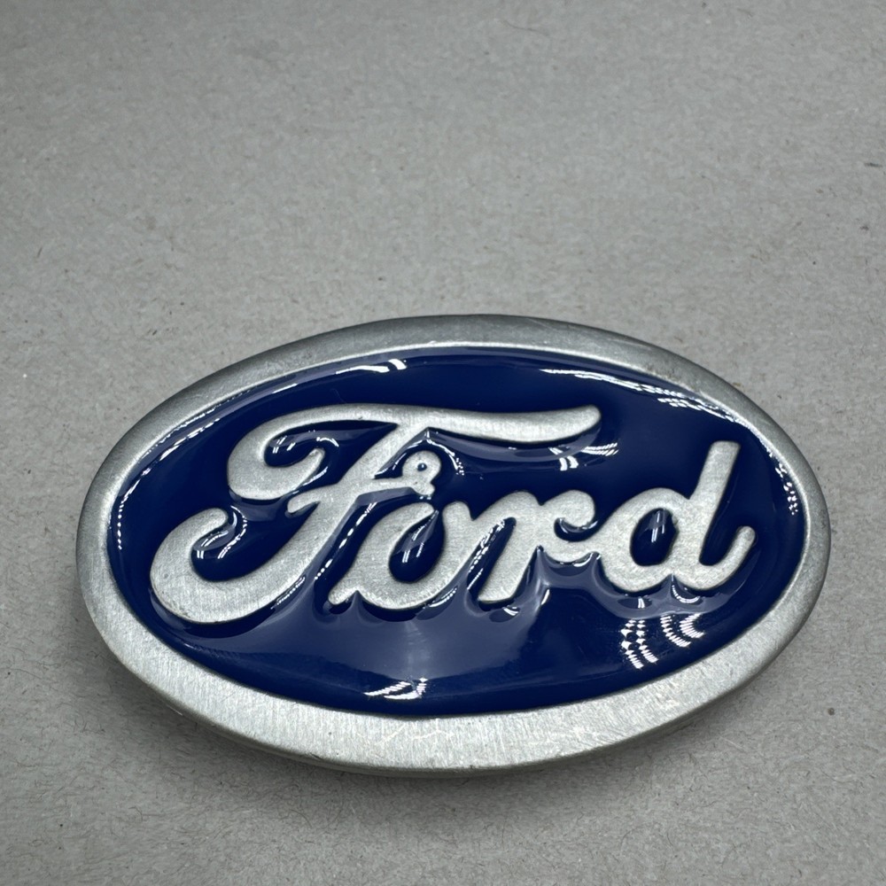 Buckles Of American Masterpieces Collection Ford Blue Oval Belt Buckle *SEE PICS